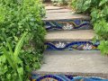 mosaic garden steps
