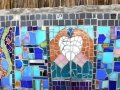 Abstract wall detail